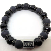 Alpha Black on Black Bracelet